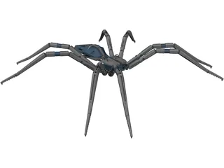 Mechanical Spider Robot 3D Model