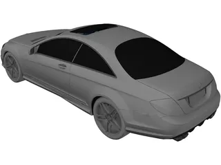 Mercedes-Benz CL65 AMG 3D Model