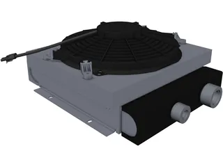 Intercooler DCS-16-12 3D Model