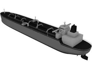 Sirius Star Tanker 3D Model
