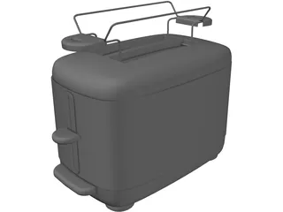 Philips Toaster 3D Model