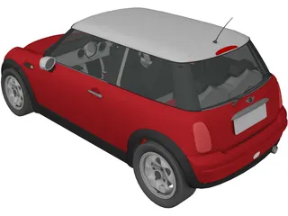 Mini Cooper 3D Model