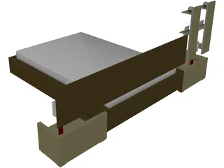 Bed 3D Model