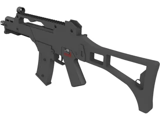 Heckler&Koch G36C 3D Model