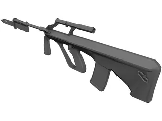 Steyr-Aug 3D Model