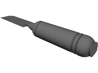 Chisel Tool 3D Model