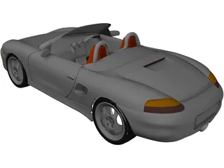 Porsche Boxster (1997) 3D Model