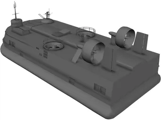 Hovercraft 3D Model