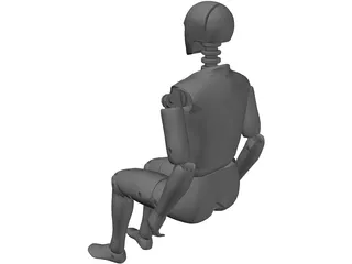 Crash Dummy 3D Model