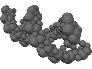 DNA Strand 3D Model