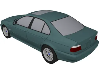 BMW 540i (2001) 3D Model