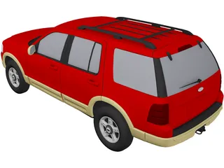 Ford Explorer (2001) 3D Model