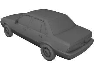 Chevrolet Cavalier (1989) 3D Model