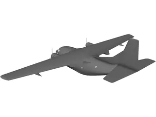 C-123 Provider 3D Model