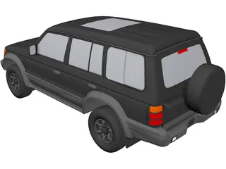 Mitsubishi Montero (1995) 3D Model