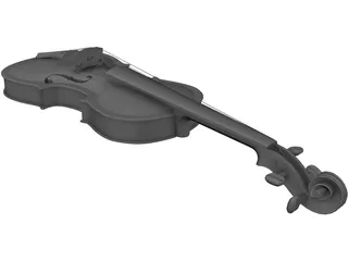 Violin 3D Model