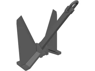 Anchor Poolanker 3D Model