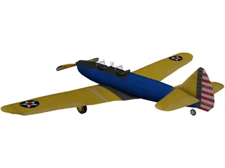 Ryan PT-19 Cornell 3D Model