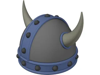 Viking Hat 3D Model