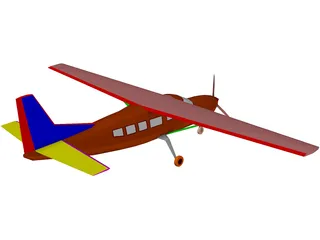 Cessna Caravan 3D Model