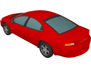 Dodge Intrepid (1999) 3D Model