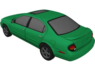 Nissan Maxima SE (1999) 3D Model