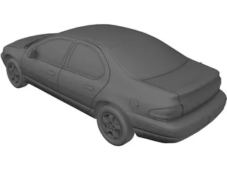 Dodge Stratus (1999) 3D Model