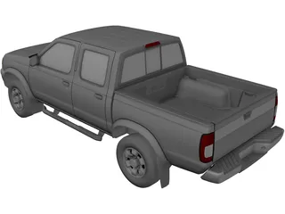 Nissan Frontier (1999) 3D Model