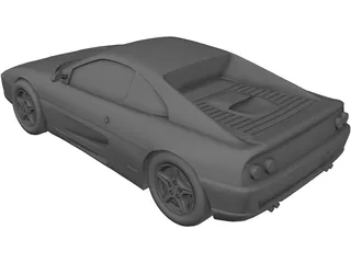 Ferrari F355 Coupe (1995) 3D Model