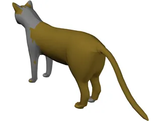 Cat 3D Model