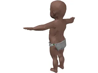 Toddler 3D Model