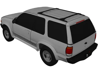 Ford Explorer Sport (1996) 3D Model