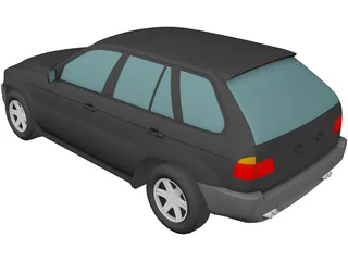 BMW X5 (1999) 3D Model