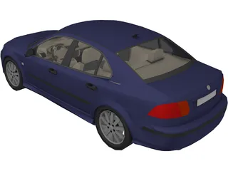 SAAB 9-3 3D Model