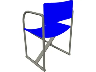 Chair Folding 3D Model