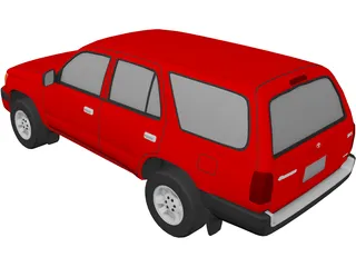 Toyota 4Runner (1999) 3D Model