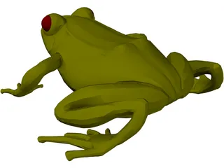 Frog 3D Model