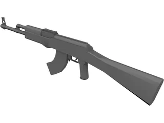 AK-47 3D Model