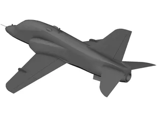 British Aerospace BAe Hawk MK-1A 3D Model