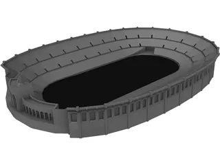 Coliseum Los Angeles 3D Model