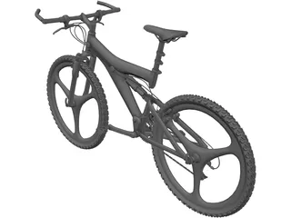 Bike Mountain 3D Model