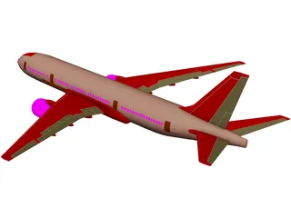 Boeing 777 3D Model