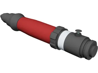 Desoutter Air Tool (S4Q-1100) 3D Model