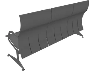 Bench 3D Model