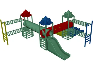 Play Equipment 3D Model