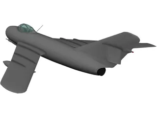 MiG-17 3D Model