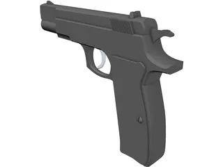 Pistol 3D Model