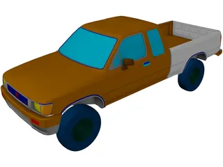 Toyota HiLux 3D Model