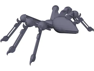 Robot Spider 3D Model