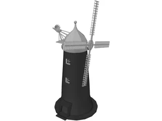 Windmill 3D Model